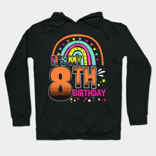 Daughter 8th Birthday for 8 year old girlie Hoodie